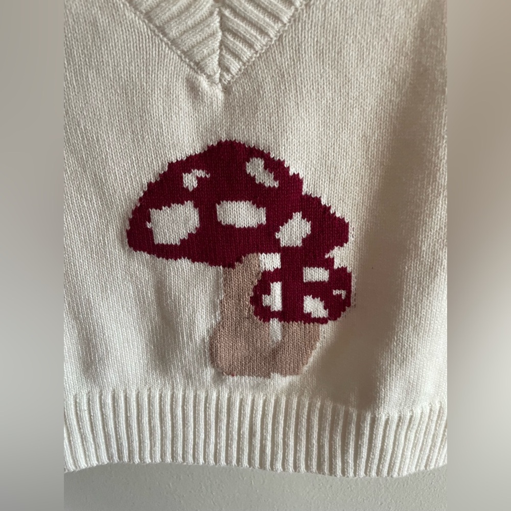 Hollister Off-White Knit Top - Picture 2 of 5